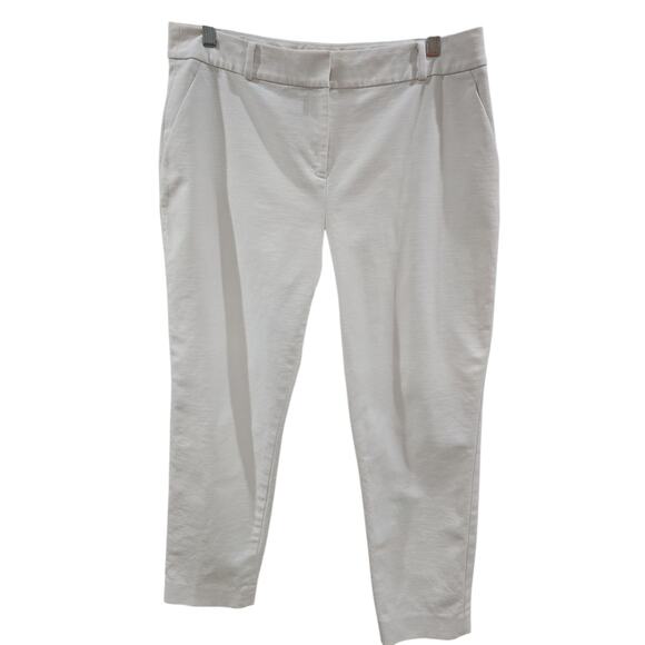 Kate Spade New York White Margaux Pants Size 12 - Picture 3 of 9